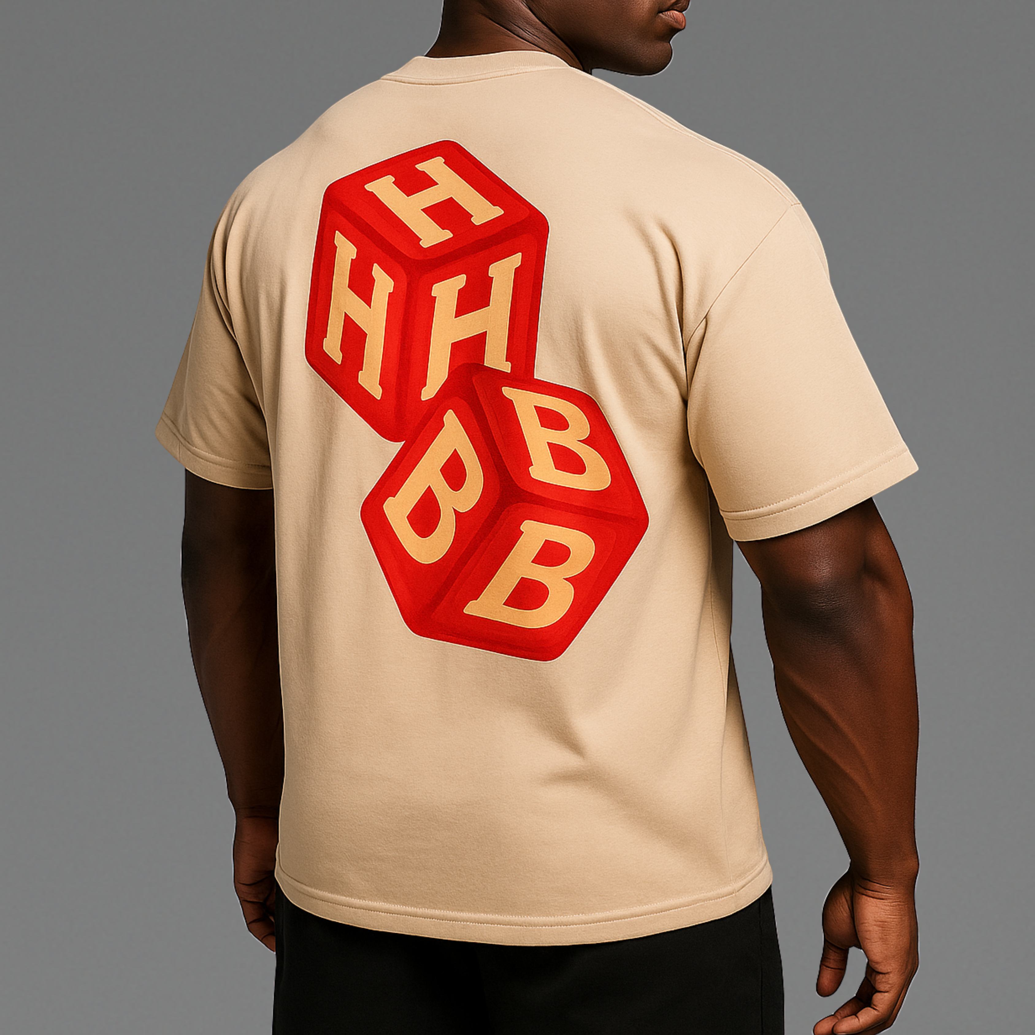UNISEX OVERSIZED TSHIRT HB CUBES