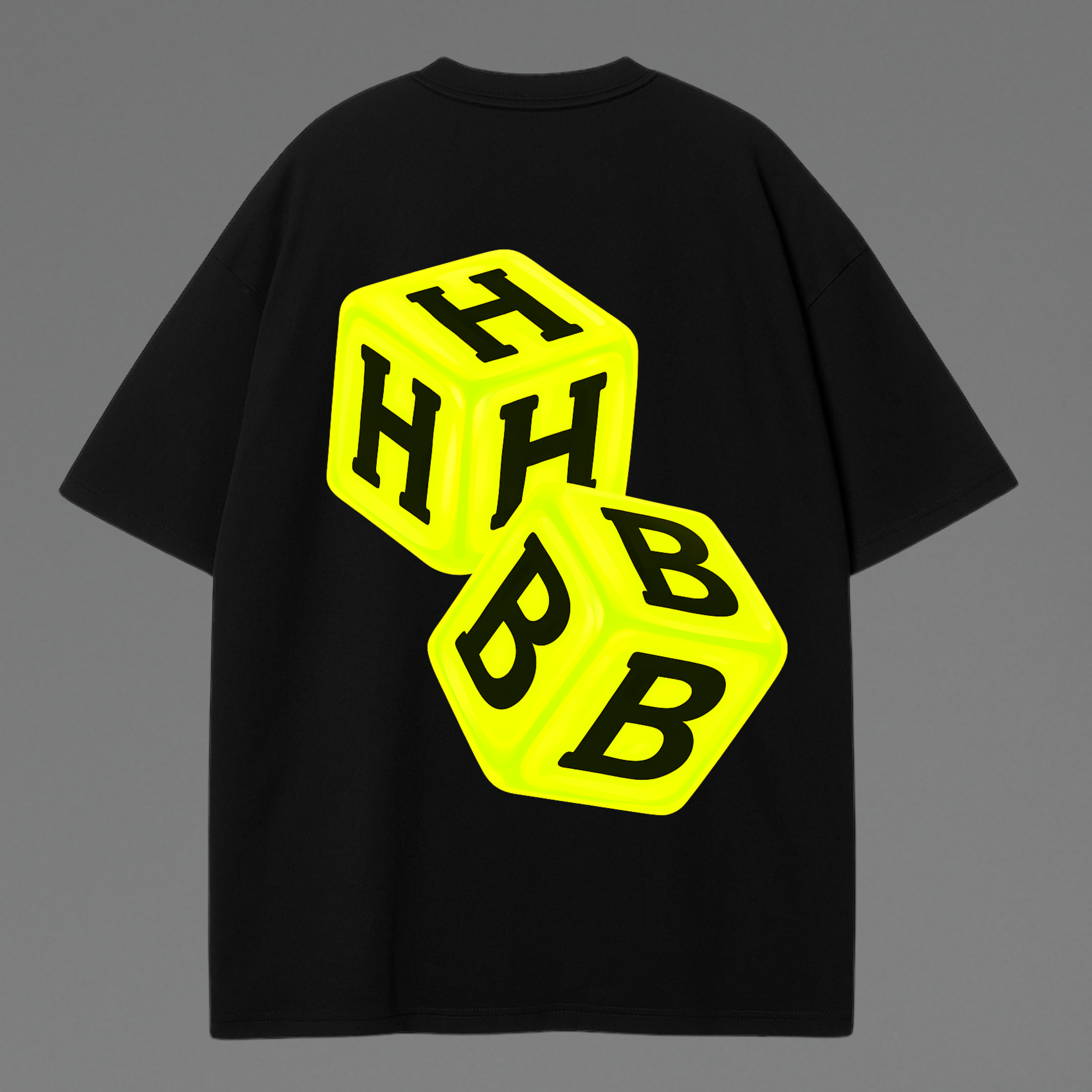 UNISEX OVERSIZED TSHIRT HB CUBES