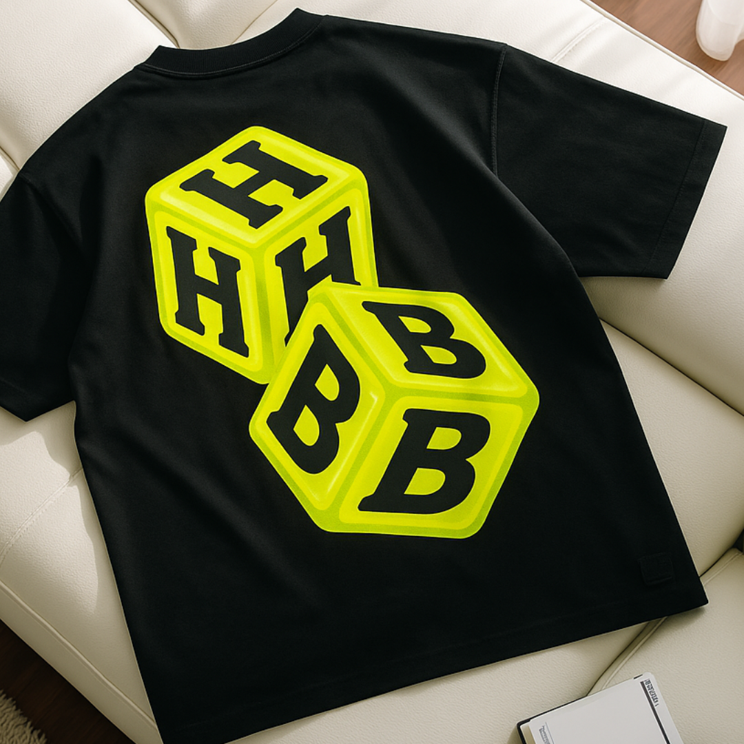 UNISEX OVERSIZED TSHIRT HB CUBES