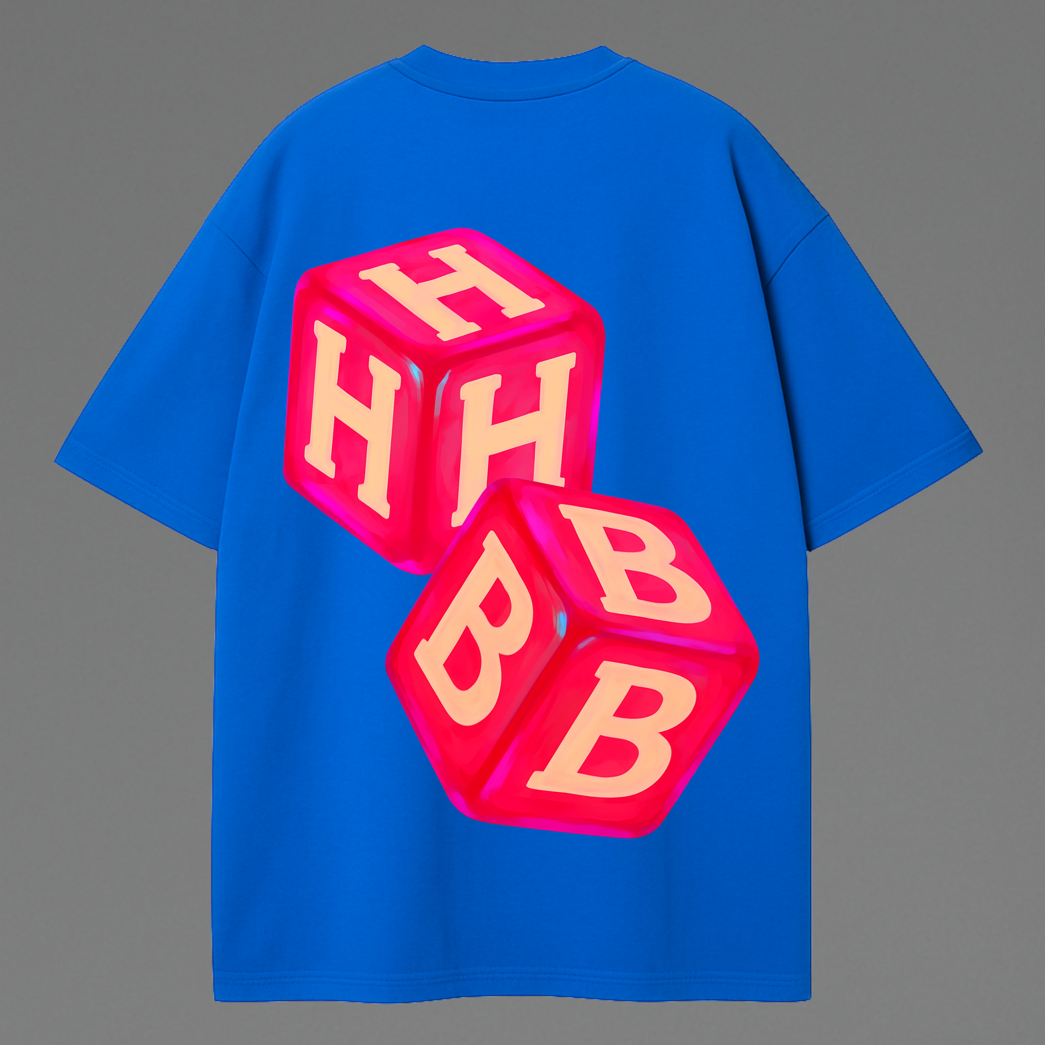 UNISEX OVERSIZED TSHIRT HB CUBES