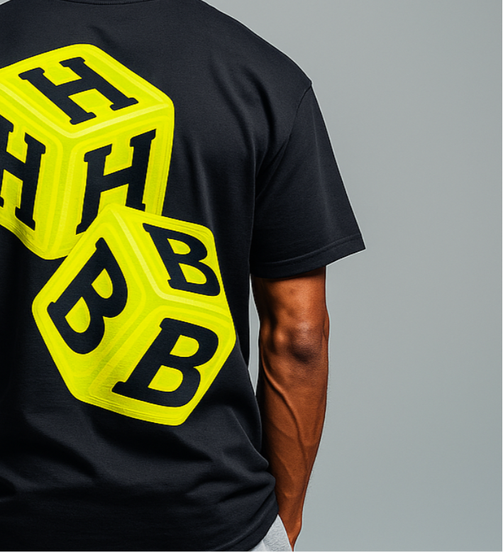 UNISEX OVERSIZED TSHIRT HB CUBES