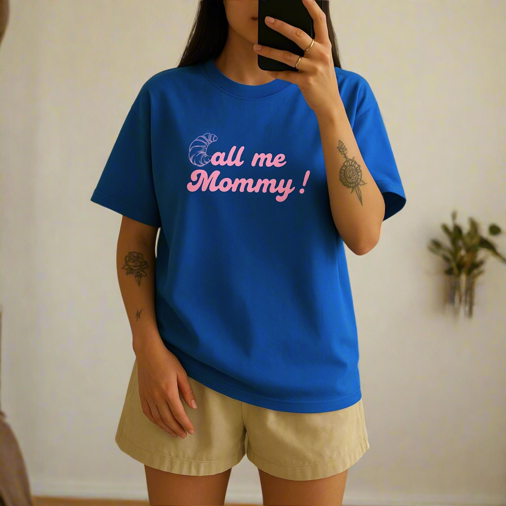 CALL ME MOMMY OVERSIZED TSHIRT