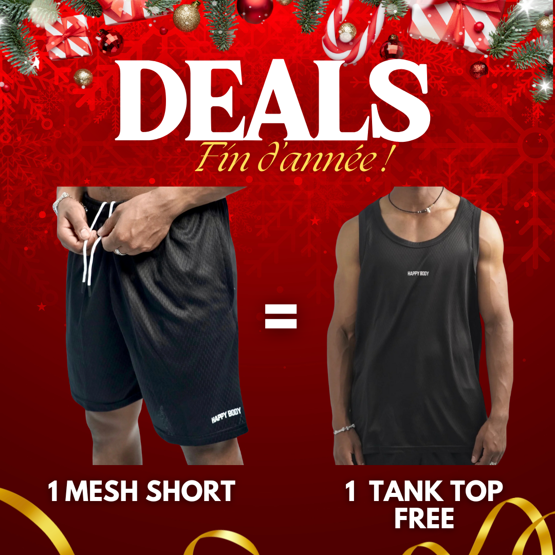 1 SHORT ACHETÉ = 1 DÉBARDEUR OFFERT