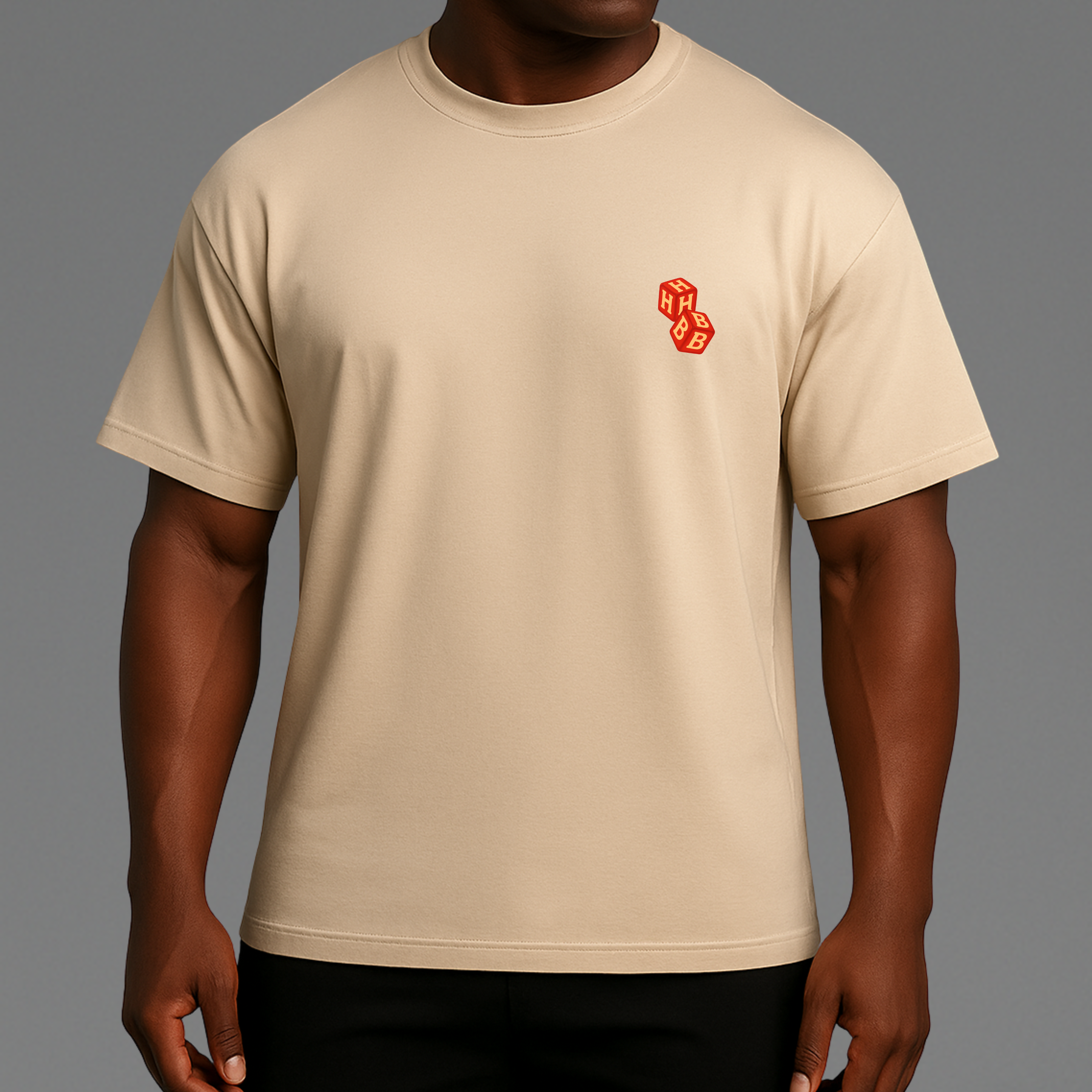 UNISEX OVERSIZED TSHIRT HB CUBES