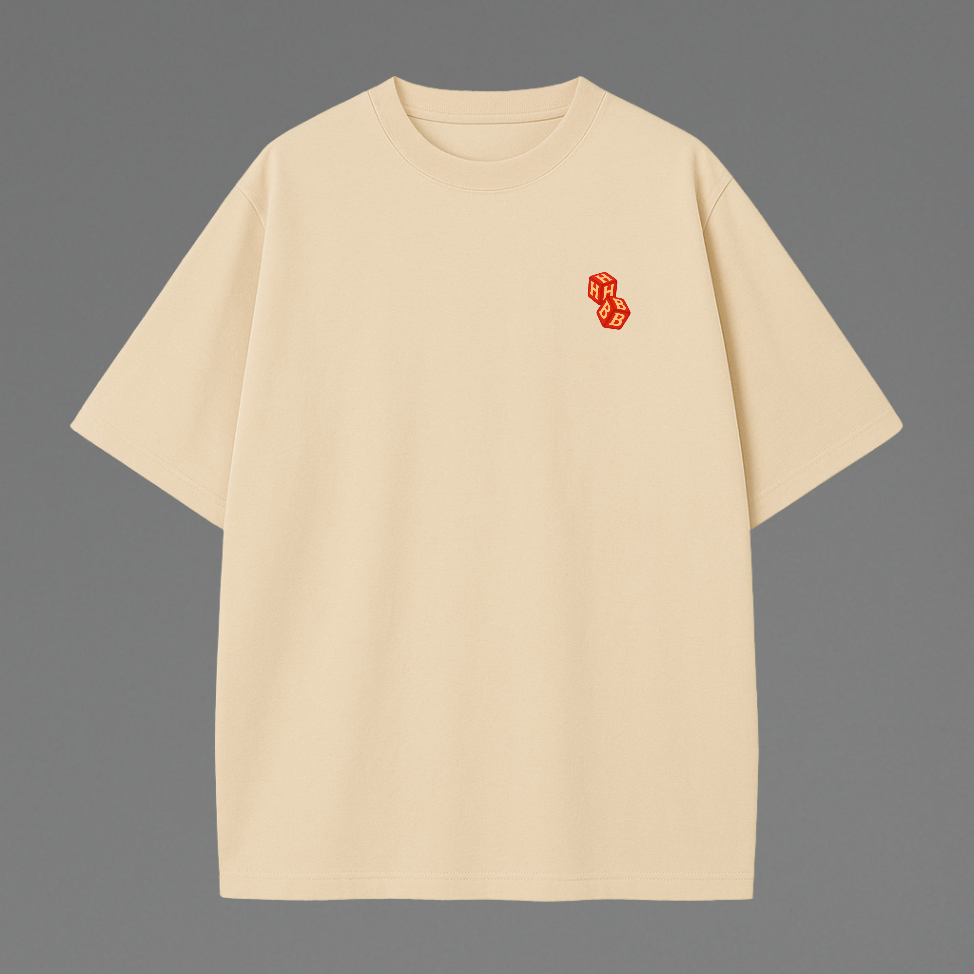 UNISEX OVERSIZED TSHIRT HB CUBES