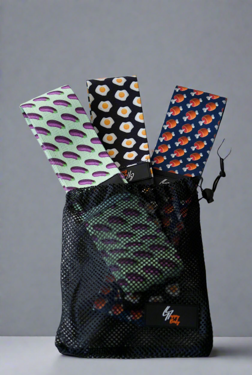 RESISTANCE BOOTY BAND - PACK 3 NIVEAUX