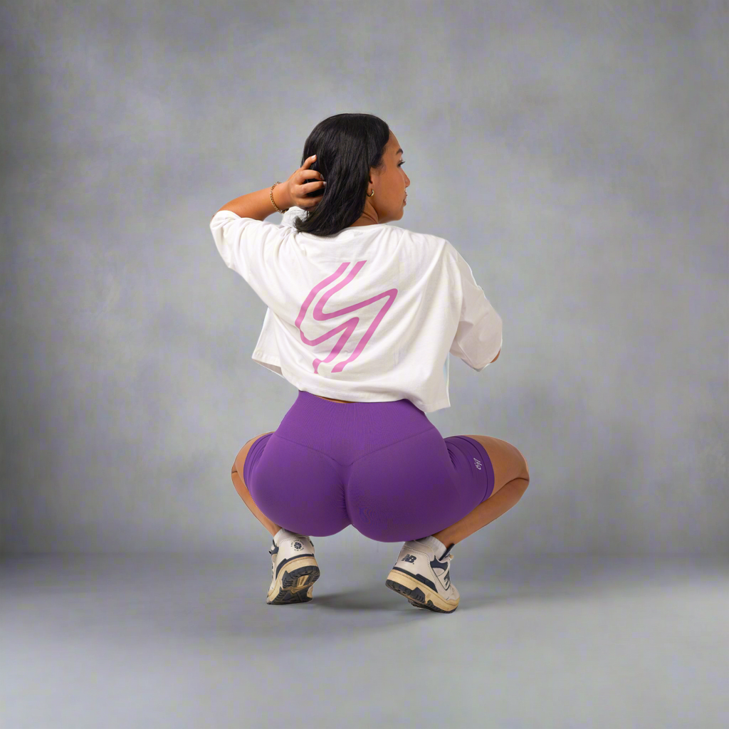 CROPPED TEE - ALL I NEED IS MORE PROTEIN 