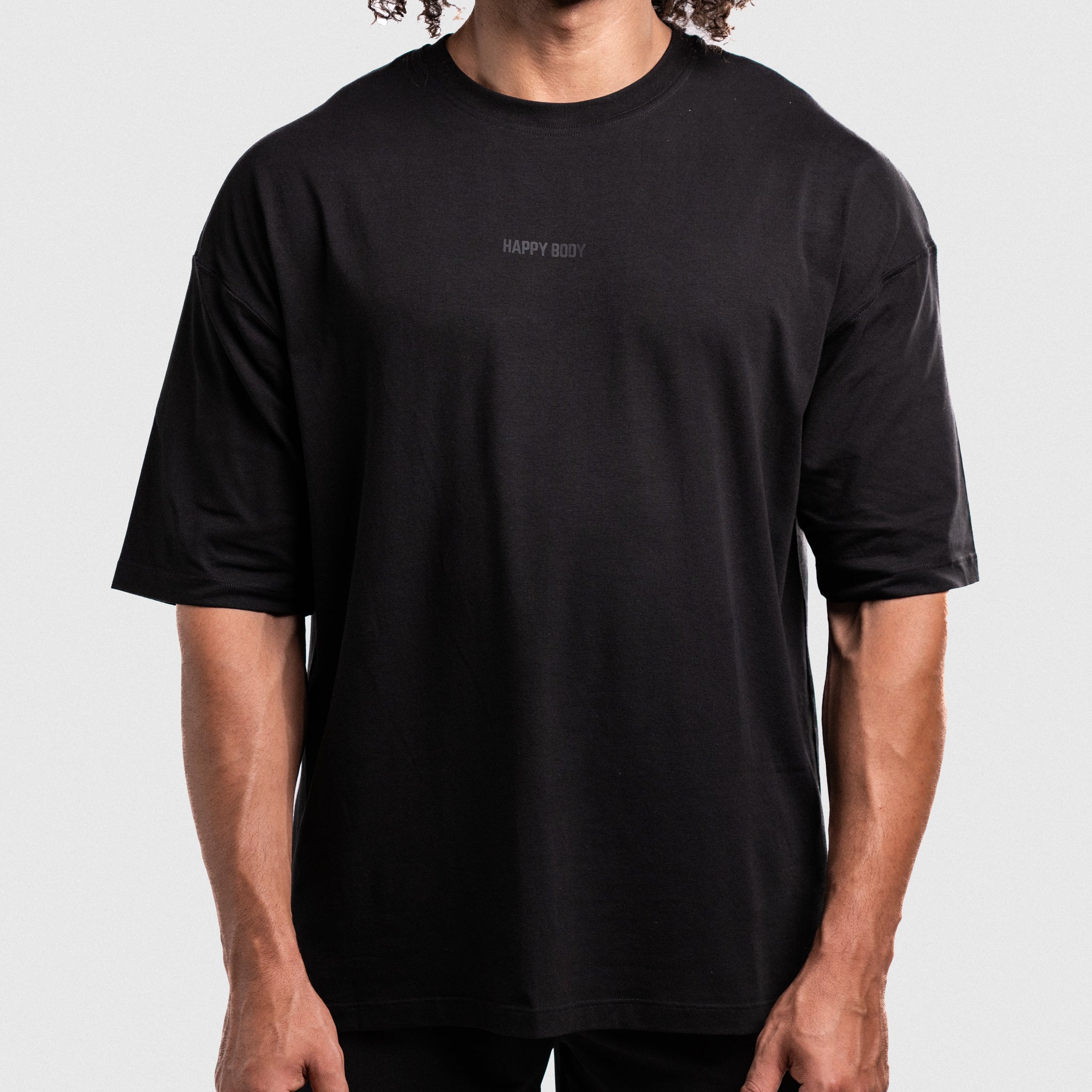 ICONIC OVERSIZED T-SHIRT BLACK